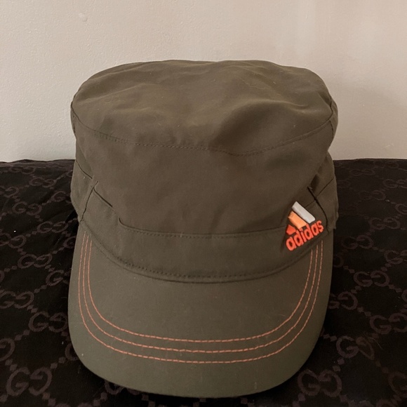 Adidas Green Cadet Hat with Embroidered Logo - Picture 1 of 9